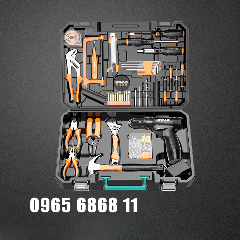 Máy khoan điện nhà Comex dụng cụ điện cầm tay phần cứng thợ điện sửa chữa đặc biệt hộp công cụ đa chức năng chế biến gỗ máy khoan
