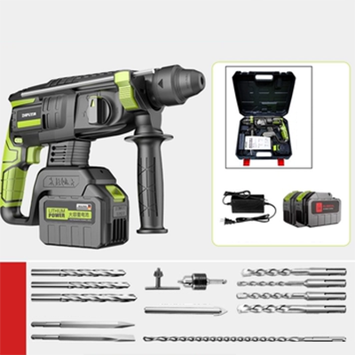 Đức Shibaura có thể sạc lại không chổi than Búa điện dùng pin lithium máy khoan tác động Máy khoan điện chọn gia dụng công suất cao cấp công nghiệp đa chức năng máy khoan pin hitachi máy vặn vít