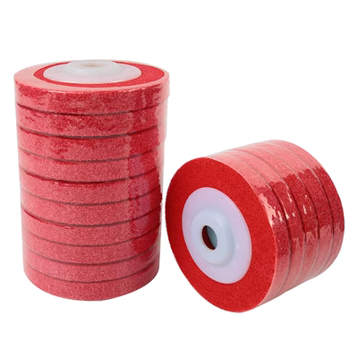 da mai 100 góc bánh xe sợi nylon máy mài góc bánh xe đánh bóng tấm kim loại đánh bóng thép không gỉ bánh xe bản vẽ bánh xe đánh bóng tấm dịch vụ mài lưỡi cắt đá mài hợp kim