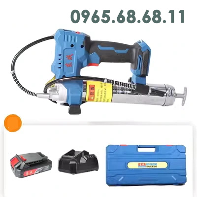 Bơm Mỡ Điện Dongcheng Sạc 20V Lithium Máy bơm mỡ tự động lưu lượng bơm lớn chạy bằng điện