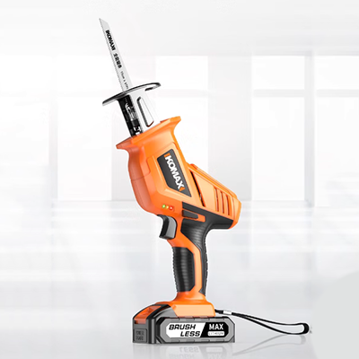 cưa xích pin Máy cưa điện Komax hộ gia đình chuyển động qua lại cưa cầm tay nhỏ có thể sạc lại lithium-ion saber cưa gỗ cầm tay cắt máy cưa xích chạy pin cưa máy điện