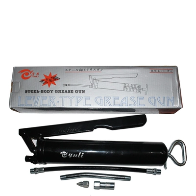 Chất Lượng Cao Súng Bơ, Máy Xúc Hướng Dẫn Sử Dụng Đơn Áp Đôi Nòng Hạng Nặng Súng Bơ, áp Lực Cao Tự Mồi Bơ Máy, Miễn Phí Vận Chuyển bơm mỡ bò bằng tay