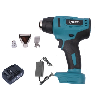 Công suất cao có thể sạc lại nhỏ súng bắn hơi nóng đa chức năng sửa chữa phim sấy súng công nghiệp nhiệt màng co máy sấy tóc nướng súng máy khò 850