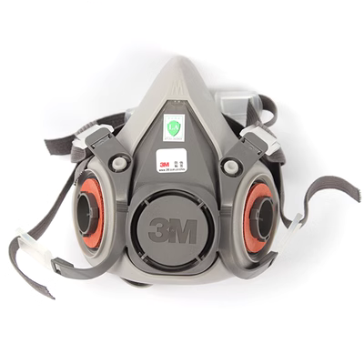 3M Mask 6200 mặt nạ đơn thân chính và nửa mặt nạ cần sử dụng kèm phụ kiện mặt nạ chống khói