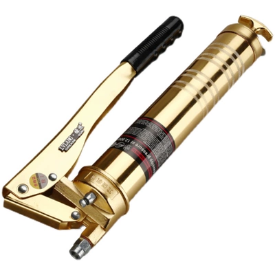 Công suất lớn áp suất cao bằng tay súng mỡ 900CC thùng thép thanh đơn đôi cần dầu nhà sản xuất bán hàng trực tiếp cao cấp
