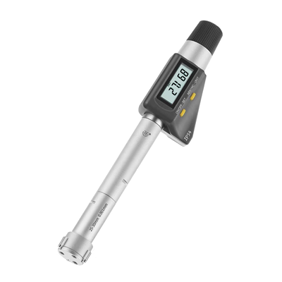 thước đo micrometer Micromet đường kính trong ba điểm/ba hàm điện tử Qingliang khẩu độ 6-300mm micromet có độ chính xác cao màn hình kỹ thuật số 0,001 thuoc panme thước đo lỗ 3 chấu