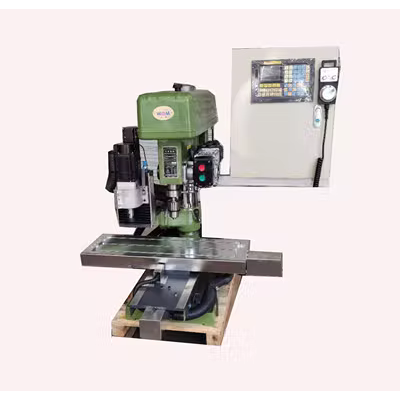 Bán trực tiếp Máy khoan bàn CNC khai thác tự động kết hợp tích hợp Xiling 4120 AC servo khoan và khai thác đa trục