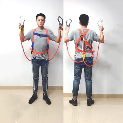 dây an toàn sseda Thân đai an toàn kiểu châu Âu Loại đệm năm điểm đai an toàn hoạt động ở độ cao lớn dây an toàn xây dựng ngoài trời móc đôi đai bảo hộ lao động đai an toàn toàn thân