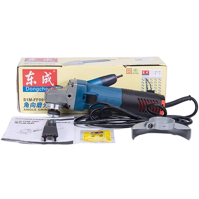 Dongcheng góc mài cầm tay 850W Máy đánh bóng đa chức năng 100 loại công cụ điện công cụ điện máy mài bê tông máy mài phẳng