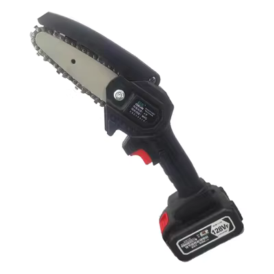 Chain không chổi lithiTium chuỗi điện cưa 4 -inch đơn -đường dây 6 -inch nhà với máy cắt máy cắt điện không dây điện mini điện máy cưa xích makita cưa xích pin