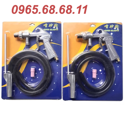 Cầm Tay Xịt Phun Cát Phụ Kiện Máy Nhỏ Phun Cát Súng Hút Nhỏ Xịt Súng Ngắn Phun Cát máy bắn cát