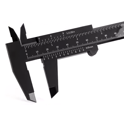 Điện Tử Màn Hình Hiển Thị Kỹ Thuật Số Nhựa Độ Chính Xác Cao Vernier Caliper Wenwan Trang Sức Nhỏ 0-150 Đo Vòng Tay Ngọc Nhà thước cặp mitutoyo 300mm thước kẹp cơ mitutoyo 200mm