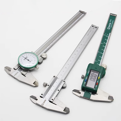 Shida Vernier Caliper Cơ Khí Chính Xác Cao Màn Hình Hiển Thị Kỹ Thuật Số 0-150/200/300 Mm Hộ Gia Đình Nhỏ Thước Đo Mức Dầu hình ảnh thước kẹp thước kẹp caliper