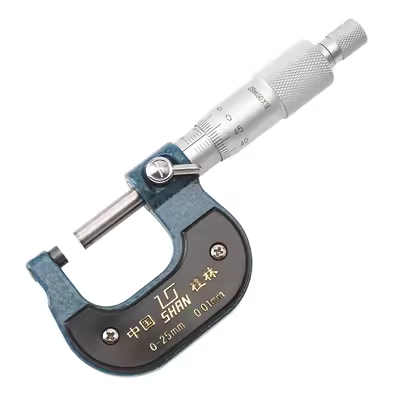 Quế Lâm Quế Lâm đường kính ngoài micromet 0-25 vernier Caliper độ chính xác cao màn hình hiển thị kỹ thuật số phụ kiện hiệu chuẩn Caliper cấu tạo thước panme thước panme