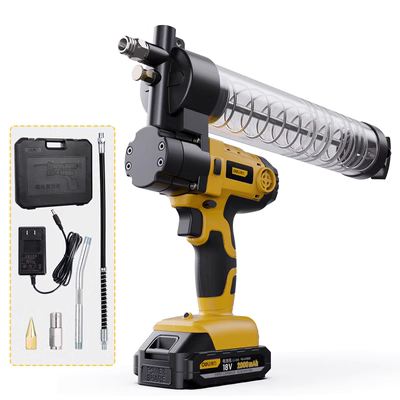 Deli Bơ Súng Điện Cao Cấp Pin Lithium Cầm Tay Bơ Máy Làm Máy Đào Tiết Kiệm Nhân Công Bơ Hiện Vật máy bơm mỡ bò bằng pin