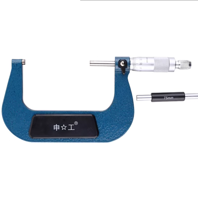 cấu tạo thước panme Thượng Hải Shengong Cơ Đường Kính Ngoài Micromet Xoắn Ốc 0-25/25-50/50-75/75 Độ Chính Xác 100 Mm 0.01 thuoc panme dien tu hướng dẫn sử dụng thước panme