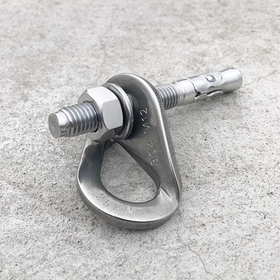 dây an toàn toàn thân 1 móc M12 Piton Tấm Mở Rộng Móng Tay Thép Không Gỉ 304 Mở Rộng Vặn Ốc Bu Lông Leo Hang Móng Tay Đá Điểm Mỏ Neo Cố Định dây an toàn điện lực dây đai an toàn làm việc trên cao