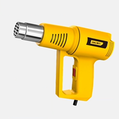 Deli súng hơi nóng nhỏ công nghiệp cấp nướng súng phim đặc biệt súng sấy điện tử công suất cao sửa chữa màng co nhiệt màn hình hiển thị kỹ thuật số khò hakko