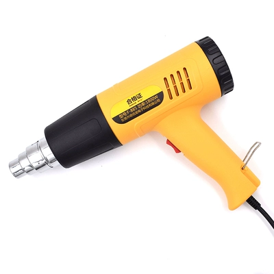 Debailong 885 súng bắn hơi nóng 1800W có thể điều chỉnh nhiệt độ ống khí nóng loại bỏ màng keo co nhiệt màng công nghiệp cao cấp súng hơi khò quick 857dw+