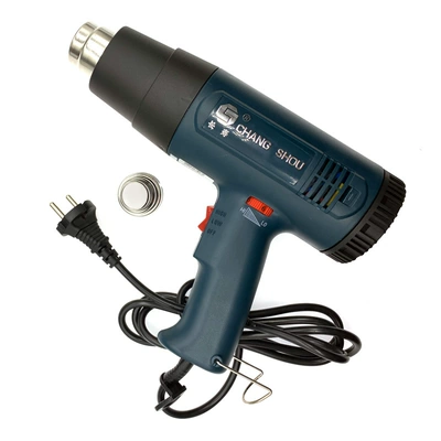 Changshou thương hiệu CS-822 súng bắn hơi nóng 1600W 2000W súng hàn nhựa co nhiệt màng thổi có thể điều chỉnh nhiệt độ nướng súng máy khò talon