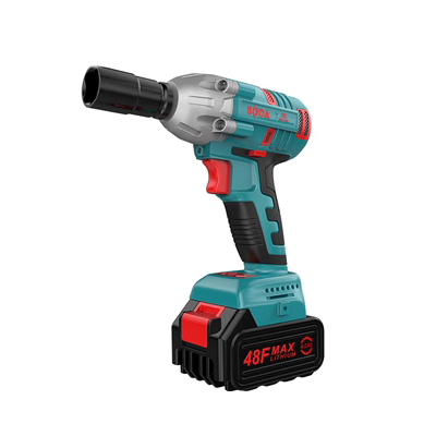 Cờ lê điện Boda, cờ lê không chổi than, nhân viên kệ, cờ lê pin lithium có thể sạc lại, ổ cắm pháo gió, cờ lê tác động ô tô cưa xích điện