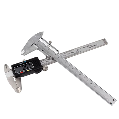 Caliper thước đo độ chính xác cao vernier Caliper hộ gia đình nhỏ màn hình kỹ thuật số Caliper điện tử cấp công nghiệp Wenwan thước đo độ sâu cao thước kẹp góc vuông sử dụng thước cặp