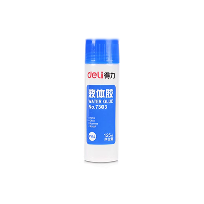 Deli keo lỏng trong suốt 12 gói dung tích lớn dán kế toán tài chính thủ công văn phòng đặc biệt dành cho trẻ em và học sinh với độ nhớt cao chai nhỏ khô nhanh văn phòng phẩm cung cấp giấy tự làm đặc biệt ống keo silicon súng keo