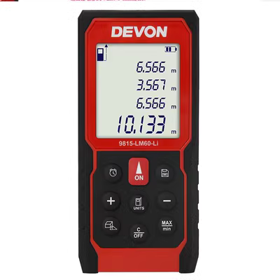 Có một loại laser laser rangefinder lớn khoảng cách hồng ngoại khoảng cách 9815-lm40/50/60 mét pin tích hợp pin lithium máy khoan rút lõi bê tông dca