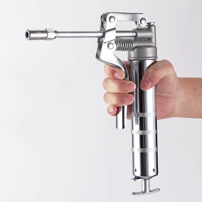 bơm mỡ bằng tay Hướng dẫn sử dụng súng bơ mới cao áp nhỏ 120cc mini bơ hiện vật nạp lại súng bôi trơn bơ dụng cụ bơm mỡ bò bằng tay đầu bơm mỡ bò