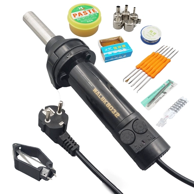Di Động 8032 Súng Không Khí Nóng 8018 Màn Hình Hiển Thị Kỹ Thuật Số Điều Chỉnh Nhiệt Độ Hút Thiếc Loại IC Chip Cầm Tay Súng Không Khí Sửa Chữa Điện Thoại Di Động Máy Khí Nóng máy khò nhiệt hakko