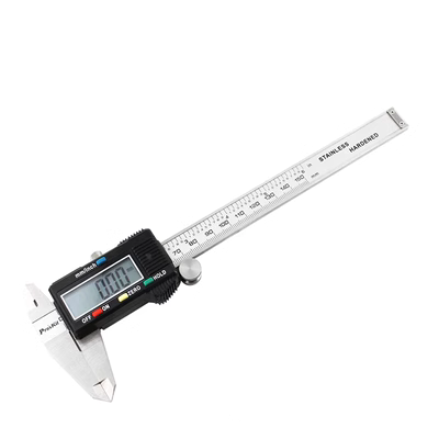 Baogong PD-151 vernier Caliper màn hình hiển thị kỹ thuật số có độ chính xác cao cấp công nghiệp thép không gỉ điện tử thước cơ khí nhà 150mm thước kẹp điện tử total cấu tạo thước cặp