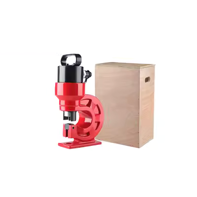 Di động điện thủy lực máy đục lỗ dụng cụ mở lỗ máy đục lỗ góc sắt góc thép kênh máy cắt thép miễn phí đấm hiện vật đột dập máy đột lỗ cầm tay chạy điện