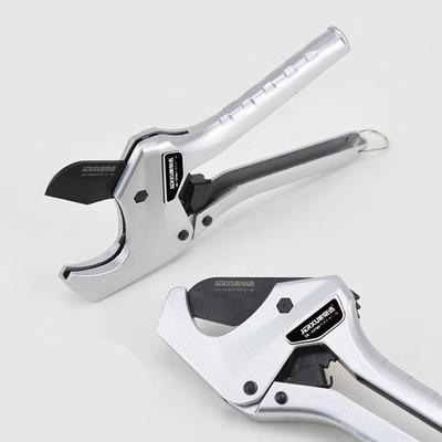 cưa trượt makita Dao cắt ống Jingxuan Máy cắt ống PVC Máy cắt ống nước PPR Máy cắt ống cắt kéo nhanh Thợ sửa ống nước và điện xây dựng sàn sưởi ấm Lắp đặt nóng chảy cưa trượt ryobi cưa sắt bằng tay