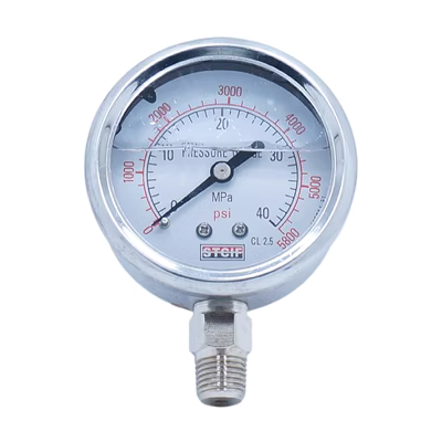stcif Thượng Hải Tianchuan dụng cụ đo áp suất dầu đầy dầu máy đo áp suất chống địa chấn yn-60 máy đo thủy lực máy đo áp suất nước ngâm dầu đồng hồ đo áp suất lốp michelin đồng hồ áp suất chân không